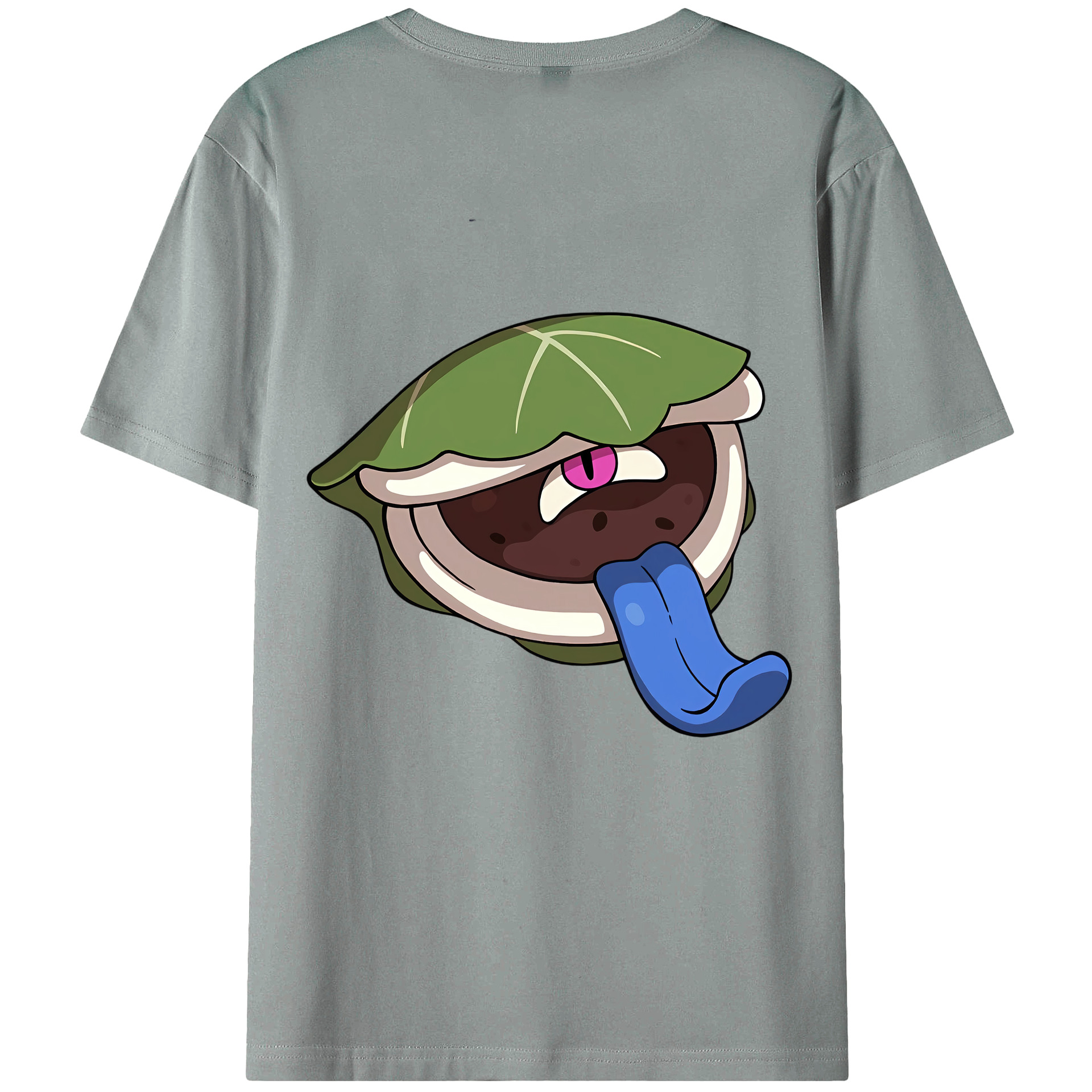 （画像用） 妖怪ウォッチ Yo-kai Watch 綿100％ メンズ半袖Tシャツ（バックプリント） 通気性